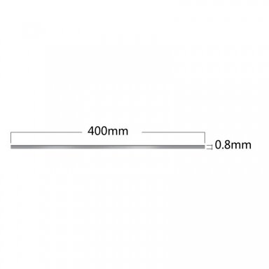 ATSARGINĖ GELEŽTĖ GRIOVELIAMS 40 CM TERMINIAM PEILIUI KNB17 ATSARGINĖ GELEŽTĖ GRIOVELIAMS 40 CM TERMINIAM PEILIUI KNB17