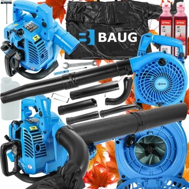 Benzininis lapų pūstuvas-siurblys  BAUG B5900