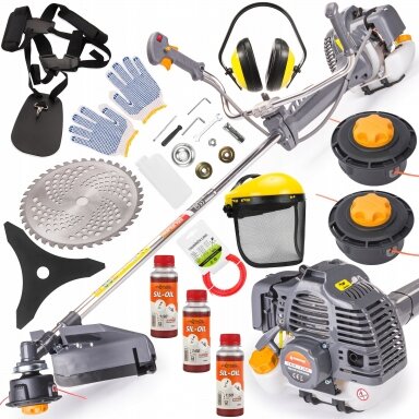 Benzininis trimeris Powermat PM-KS-520HAVM 5,2AG Benzininis trimeris Powermat PM-KS-520HAVM 5,2AG