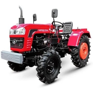 Dyzelinis mototraktorius minitraktorius 24ag 4 WD Shifeng Sf244 Dyzelinis mototraktorius minitraktorius 24ag 4 WD Shifeng Sf244