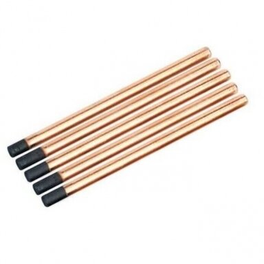 Elektrodas kaitinimui anglies rinkinys 5 vnt. KNCarbon rod