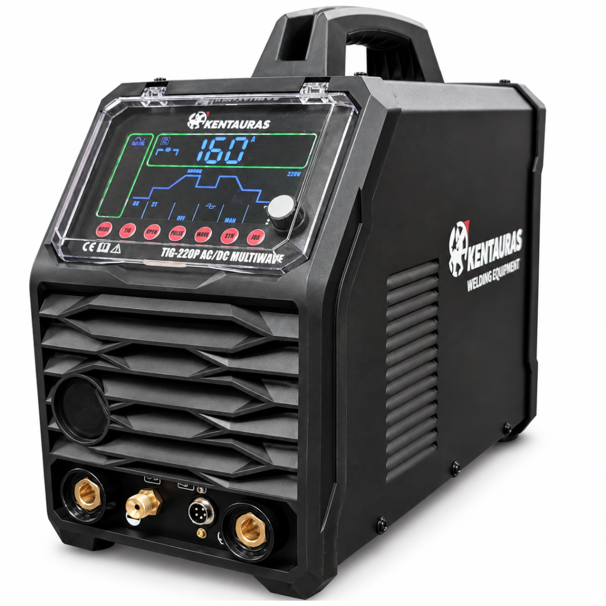 KENTAURAS TIG-220P AC/DC MULTIWAVE – profesionalus 220 A AC/DC TIG/MMA suvirinimo aparatas 3