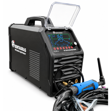 KENTAURAS TIG-220P AC/DC MULTIWAVE – profesionalus 220 A AC/DC TIG/MMA suvirinimo aparatas 2
