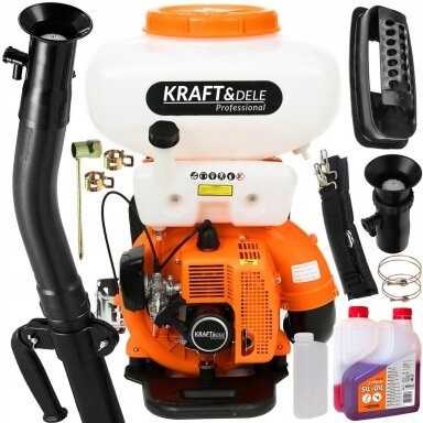 KRAFTDELE KD5220 BENZININIS SODO PURKŠTUVAS 20L