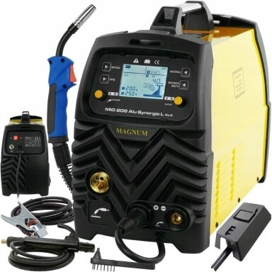 Magnum MIG 208 Synergia L 4x4 COLD WELD Spot 2T 4T 230V IGBT Magnum MIG 208 Synergia L 4x4 COLD WELD Spot 2T 4T 230V IGBT