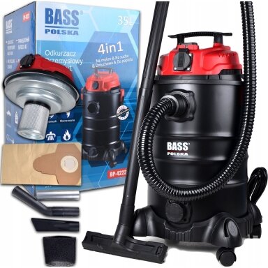 Pramoninis dulkių siurblys Multi 4in1, 35L Bass Polska