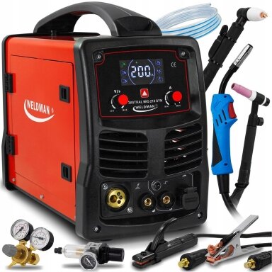 Pusautomatis 4 in 1 MISTRAL MIG 210 Synergia Mig/Tig/MMA/PLASMA Pusautomatis 4 in 1 MISTRAL MIG 210 Synergia Mig/Tig/MMA/PLASMA