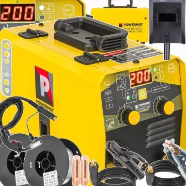 Pusautomatis MIG/MAG, MMA , TIG - Lift FLUX 220V PM-IMGTS-200L Pusautomatis MIG/MAG, MMA , TIG - Lift FLUX 220V PM-IMGTS-200L