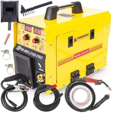 Pusautomatis Powermat 210A MIG / MAG / MMA / TIG PM-IMG-210S-PRO Pusautomatis Powermat 210A MIG / MAG / MMA / TIG PM-IMG-210S-PRO