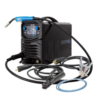 SPARTUS EasyMIG 225 LCD Suvirinimo pusautomatis, 220A, 230V EASYMIG225-PAK-15-3