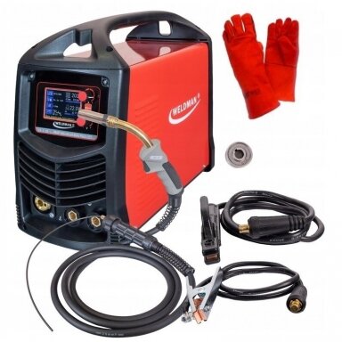 Weldman SMART MIG 235 LCD SYN DUAL PULS Visiems metalams Weldman SMART MIG 235 LCD SYN DUAL PULS Visiems metalams