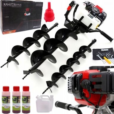 ŽEMĖS GRĄŽTAS Kraftdele 5.2Ag KD174 su gražtais